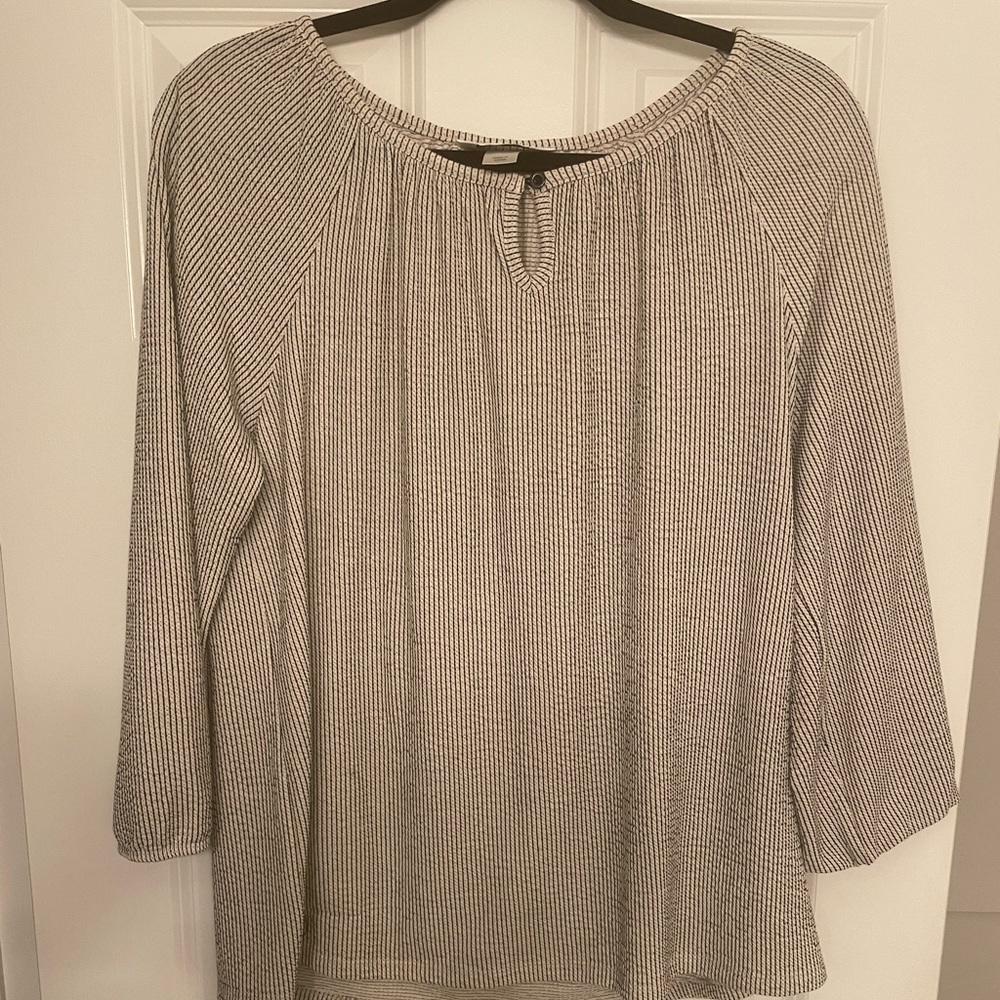 Striped Christopher and Banks Blouse
